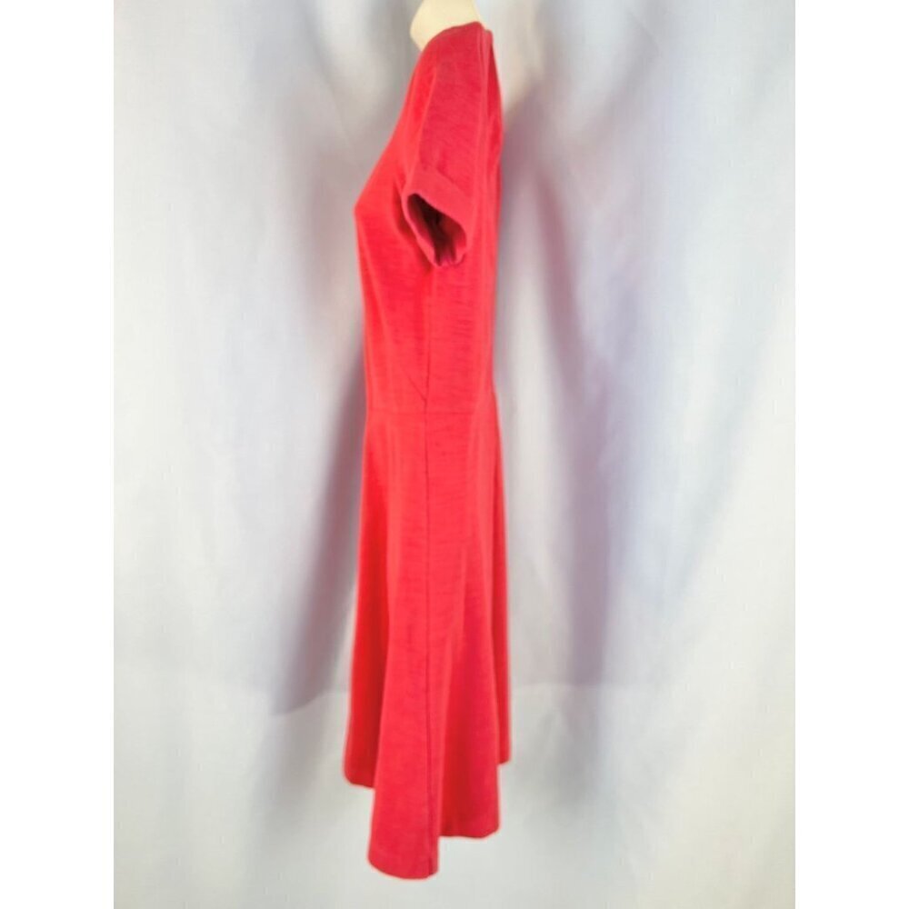 J. Crew Papaya Coral Soft Cotton Dress $98 - Picture 7 of 14